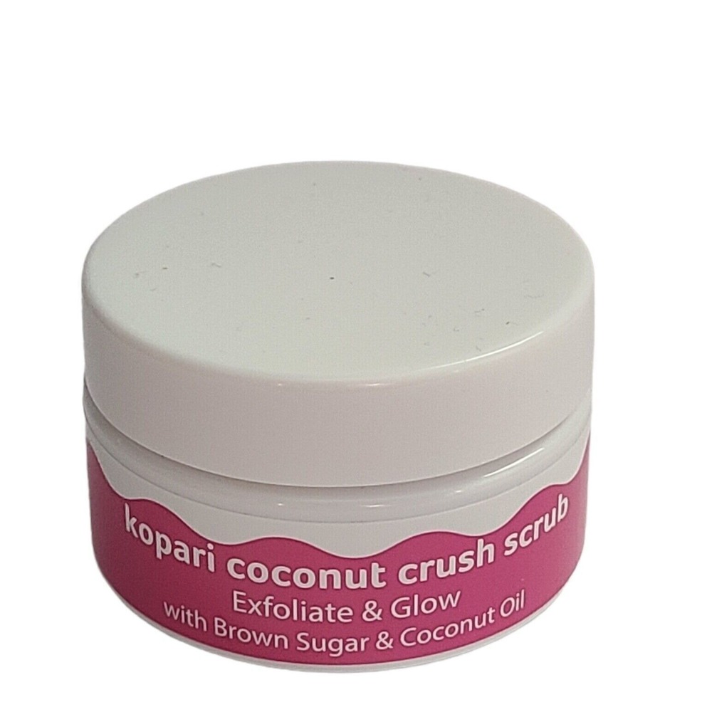 KOPARI‎ Coconut Crush Scrub Exfoliate Glow 1 fl.oz. 30 ml. Mini Travel Size
